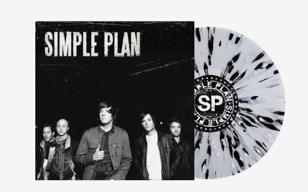 SIMPLE PLAN 'SIMPLE PLAN' LP - LTD. 500 - CLEAR/BLACK/WHITE VINYL
